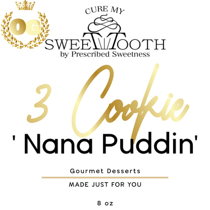 3 Cookie ‘Nana Puddin’