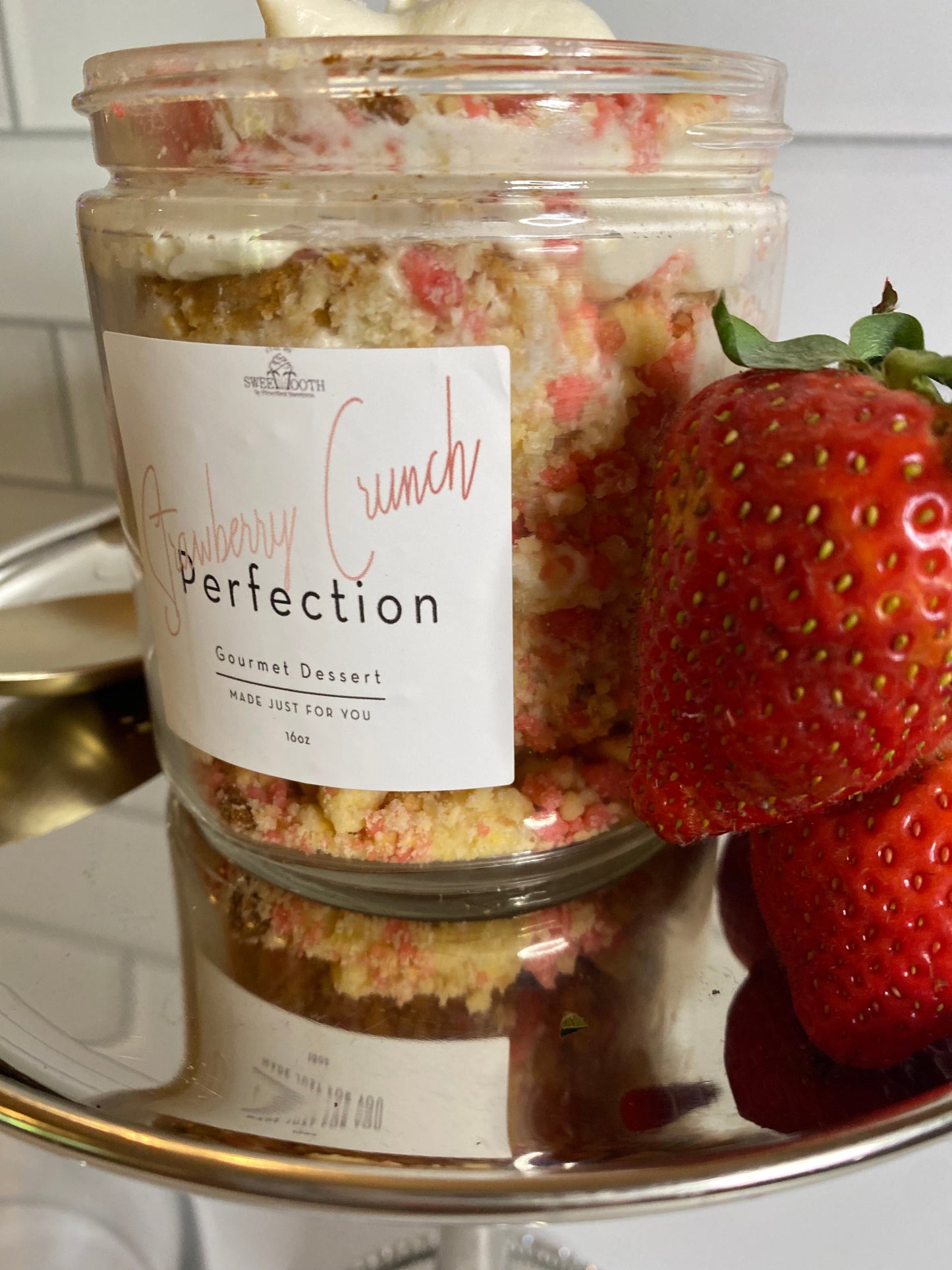 Double Strawberry Crunch Perfection